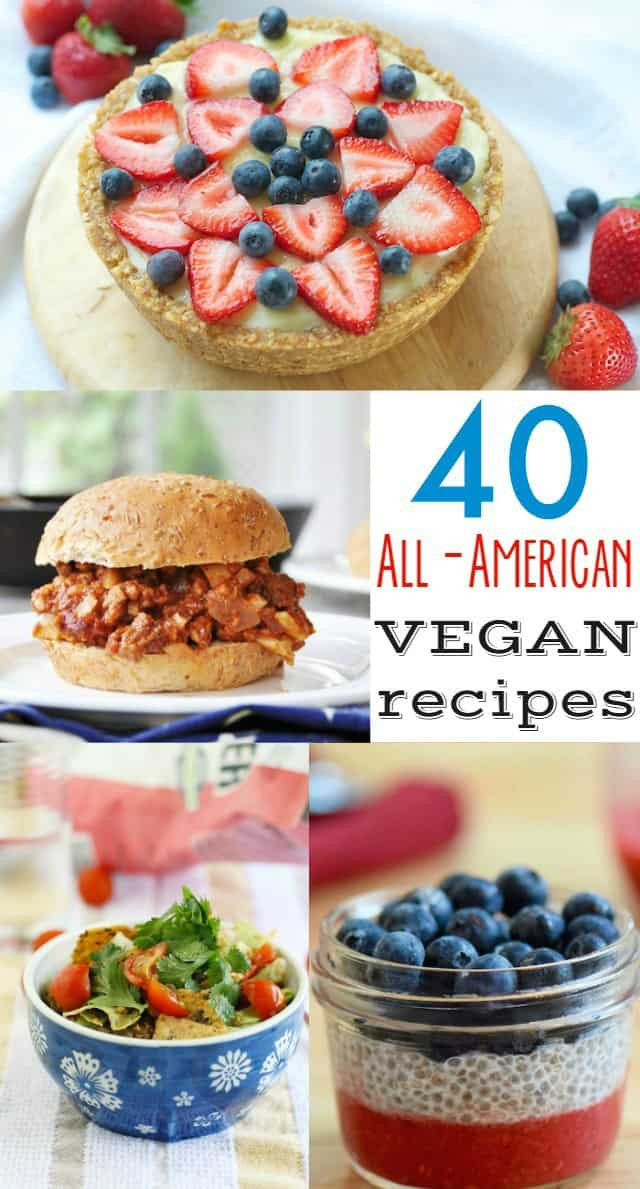 Vegan 4Th Of July Recipes
 All American Vegan Recipes The Pretty Bee