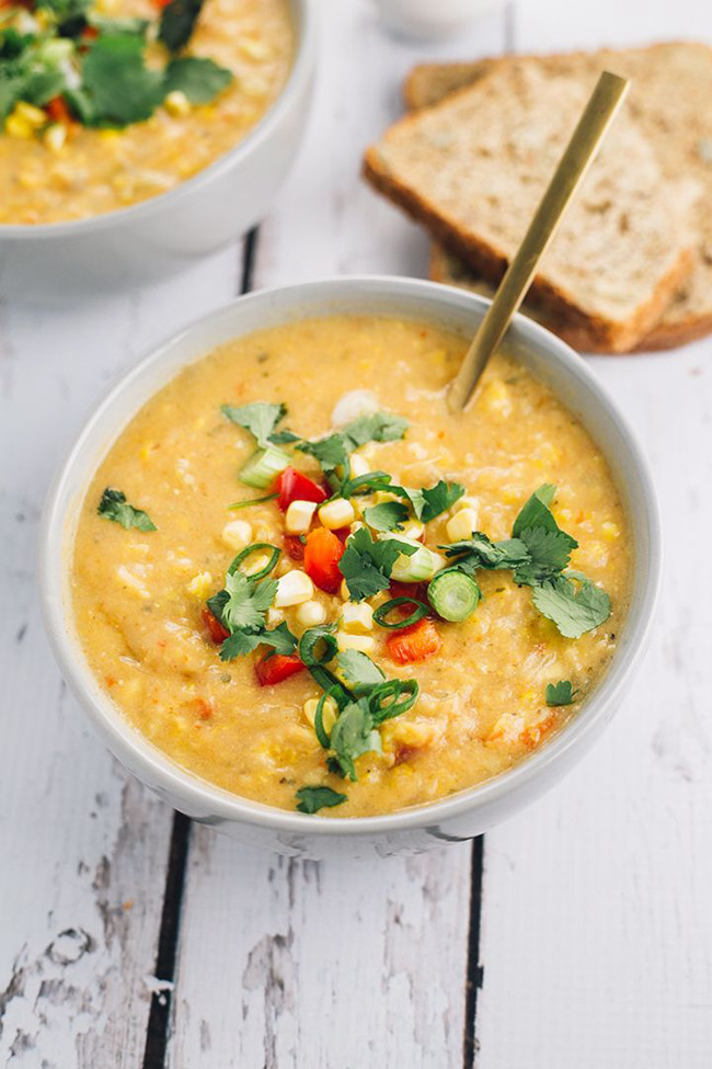 Vegan Potato Chowder
 15 Healthy Soup Recipes My Life and Kids
