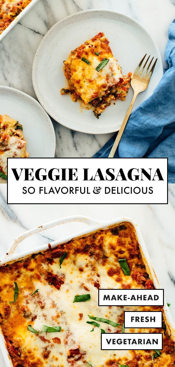 Vegetable Lasagna With White Sauce Carrots And Broccoli
 Best Ve able Lasagna Recipe