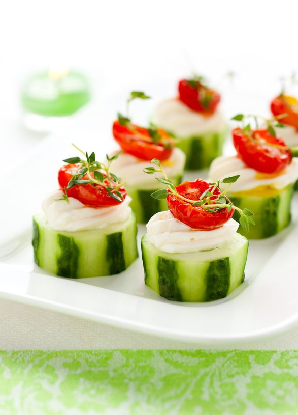 Vegetable Snacks Recipes
 Easy Cucumber Appetizer