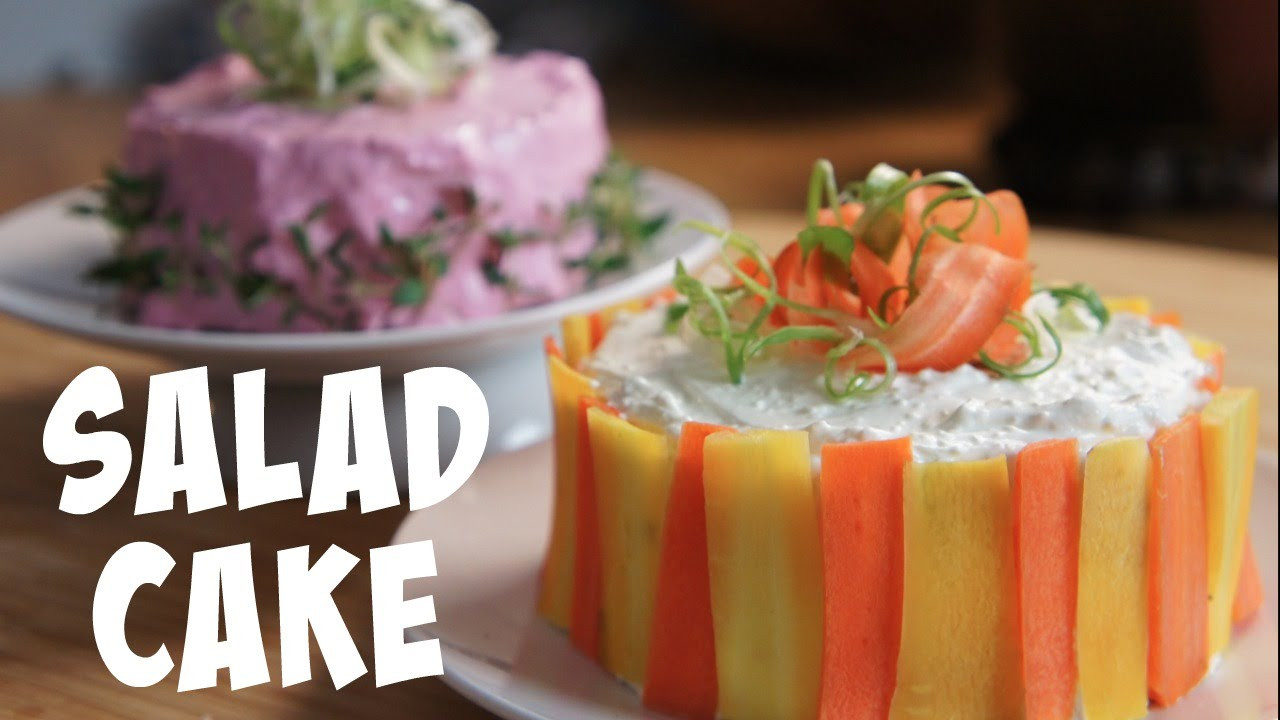 Vegetables Cake Recipes
 Vegideco Salad Cake Recipe You Made What