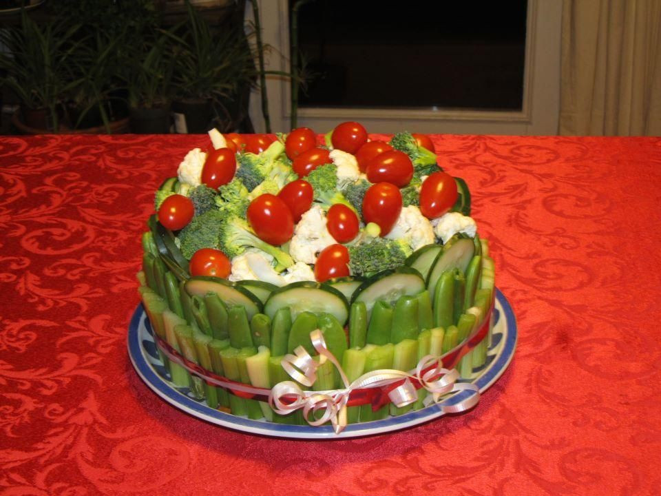 Vegetables Cake Recipes
 My version of a veggie cake This is a great idea to bring