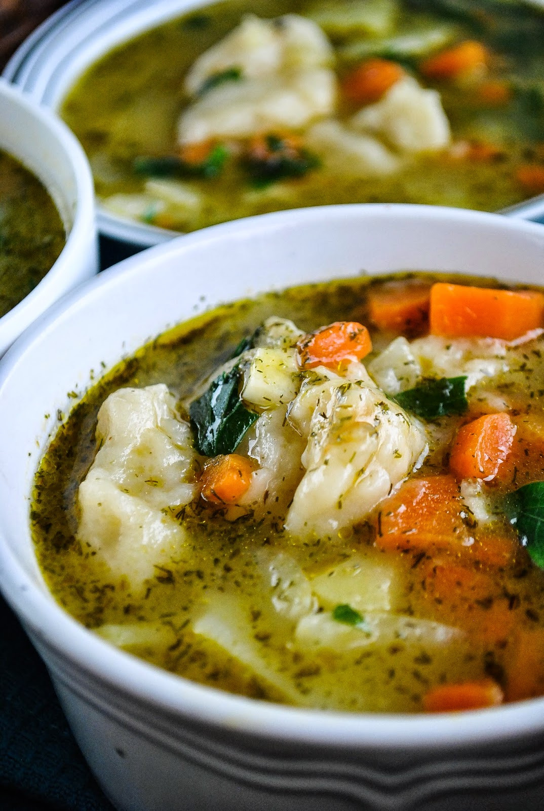 Vegetarian Dumpling Recipes
 Easy ve able and dumpling soup video VeganSandra