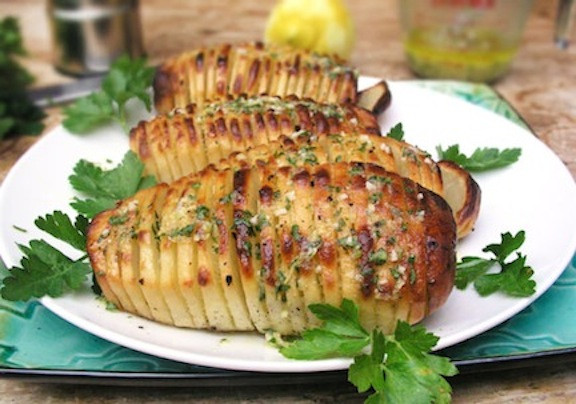 Vegetarian Easter Brunch Recipes
 Hasselback Potatoes