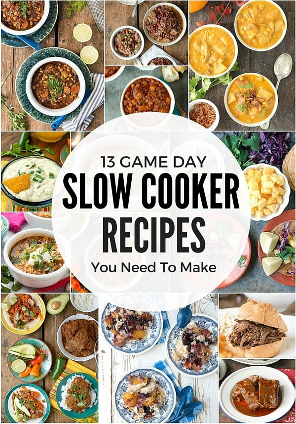 Vegetarian Game Day Recipes
 13 Game Day Recipes for a Slow Cooker