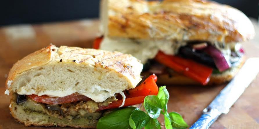 Vegetarian Panini Sandwich Recipes
 Grilled Ve able Panini
