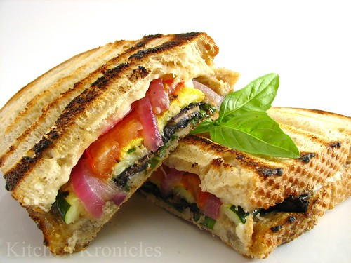 Vegetarian Panini Sandwich Recipes
 Grilled Veggie Panini