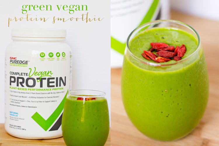 Vegetarian Protein Smoothies
 Green Vegan Protein Smoothie Andrea Bai