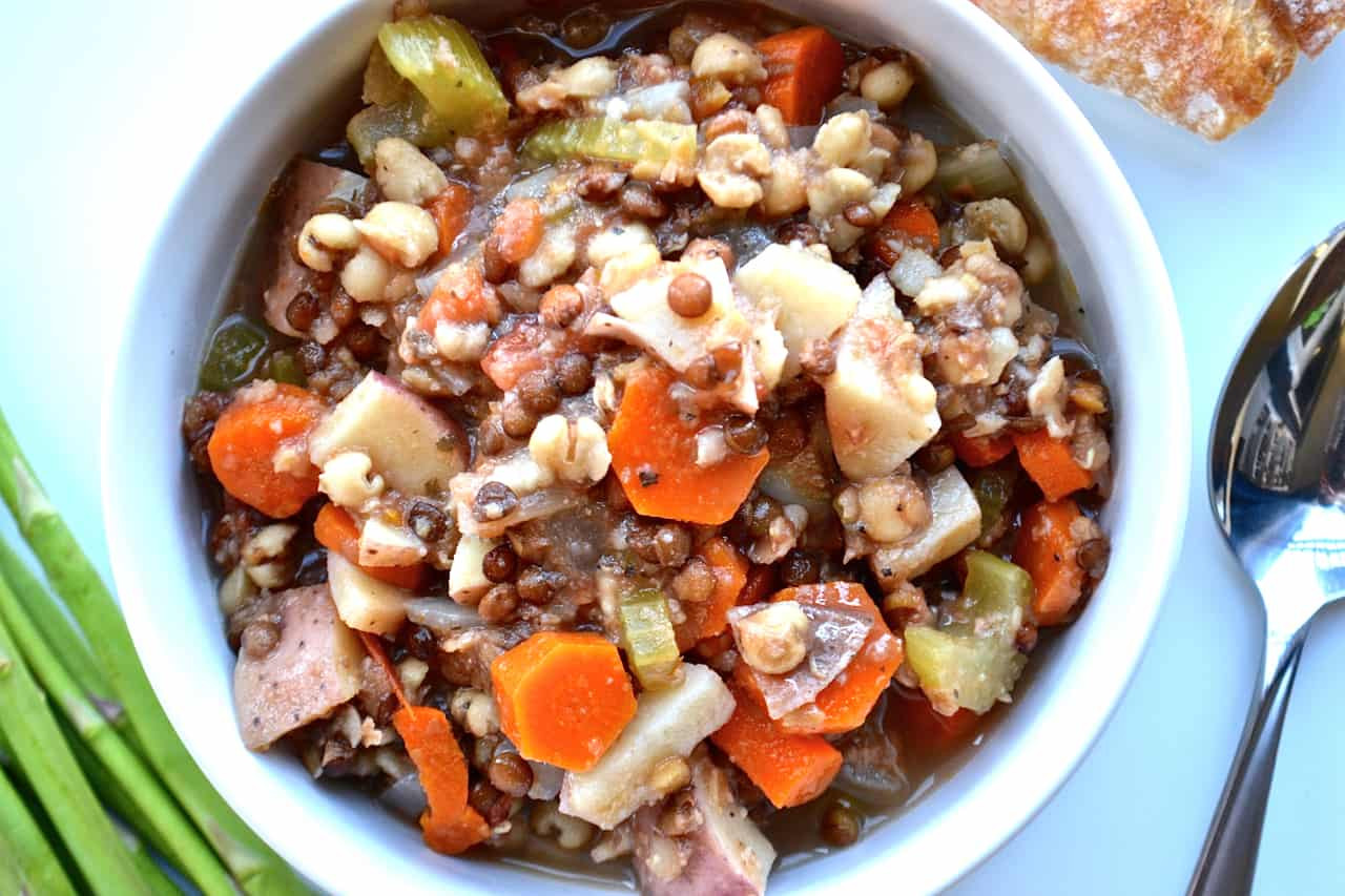 Vegetarian Stew Crockpot
 Hearty Crock Pot winter ve able stew recipe