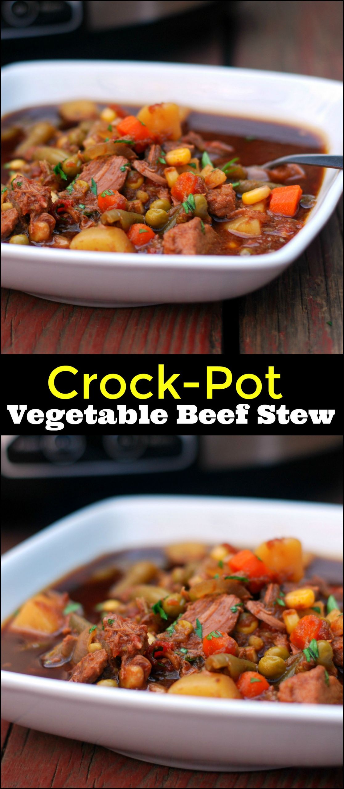 Vegetarian Stew Crockpot
 Crock Pot Ve able Beef Stew Aunt Bee s Recipes