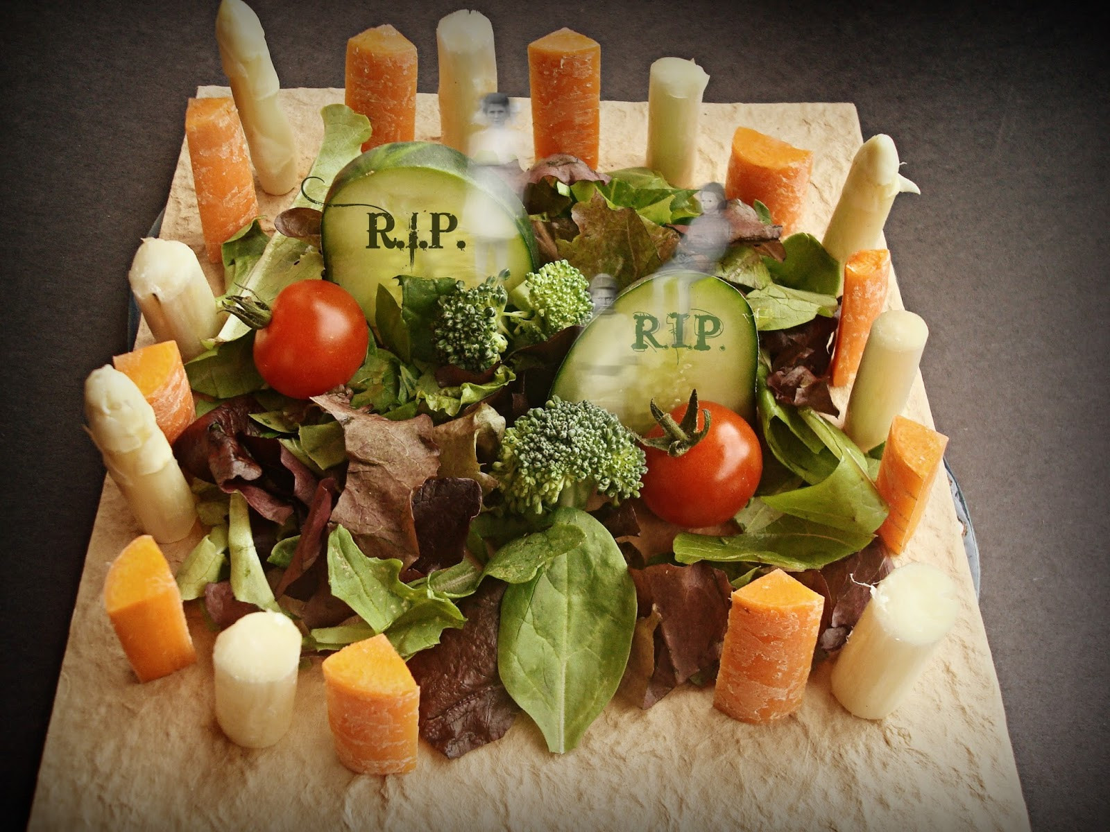 Veggie Ideas For Halloween Party
 Healthiana Halloween Salad Ideas