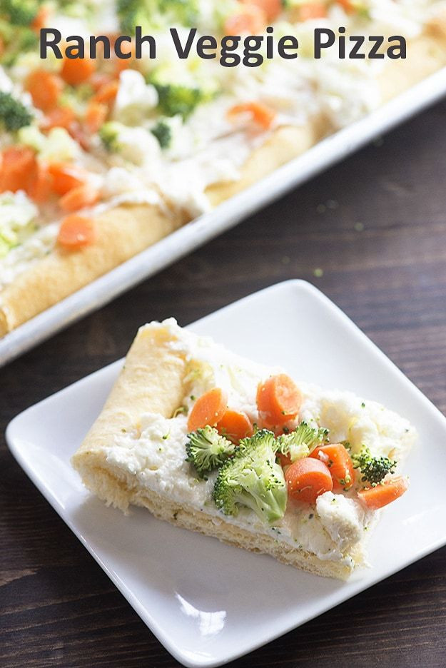 Veggie Pizza Appetizer With Hidden Valley Ranch
 veggie pizza with hidden valley ranch and cream cheese