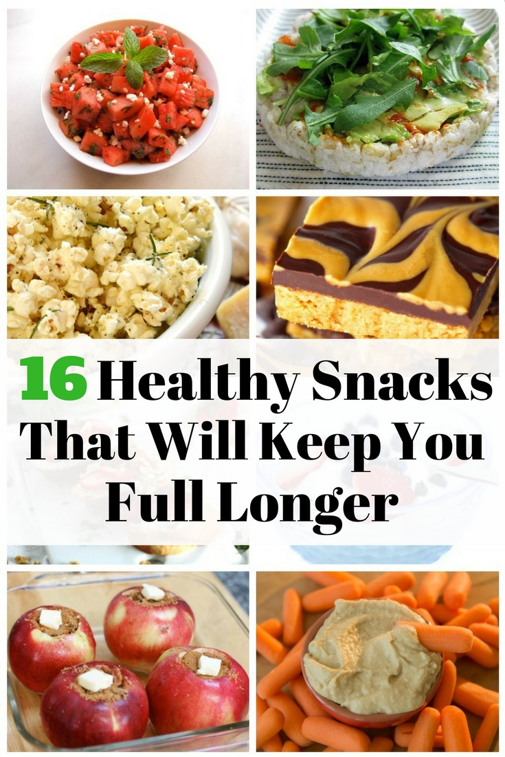 Very Healthy Snacks
 16 Healthy Snacks That Will Keep You Full Longer The