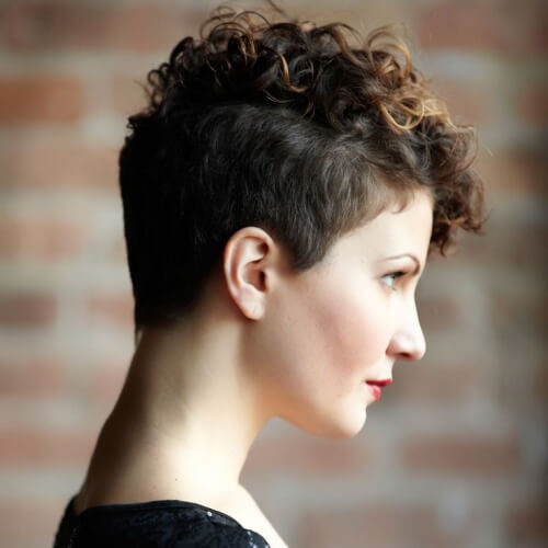 Very Short Curly Hairstyles
 50 Ravishing Short Hairstyles for Curly Hair