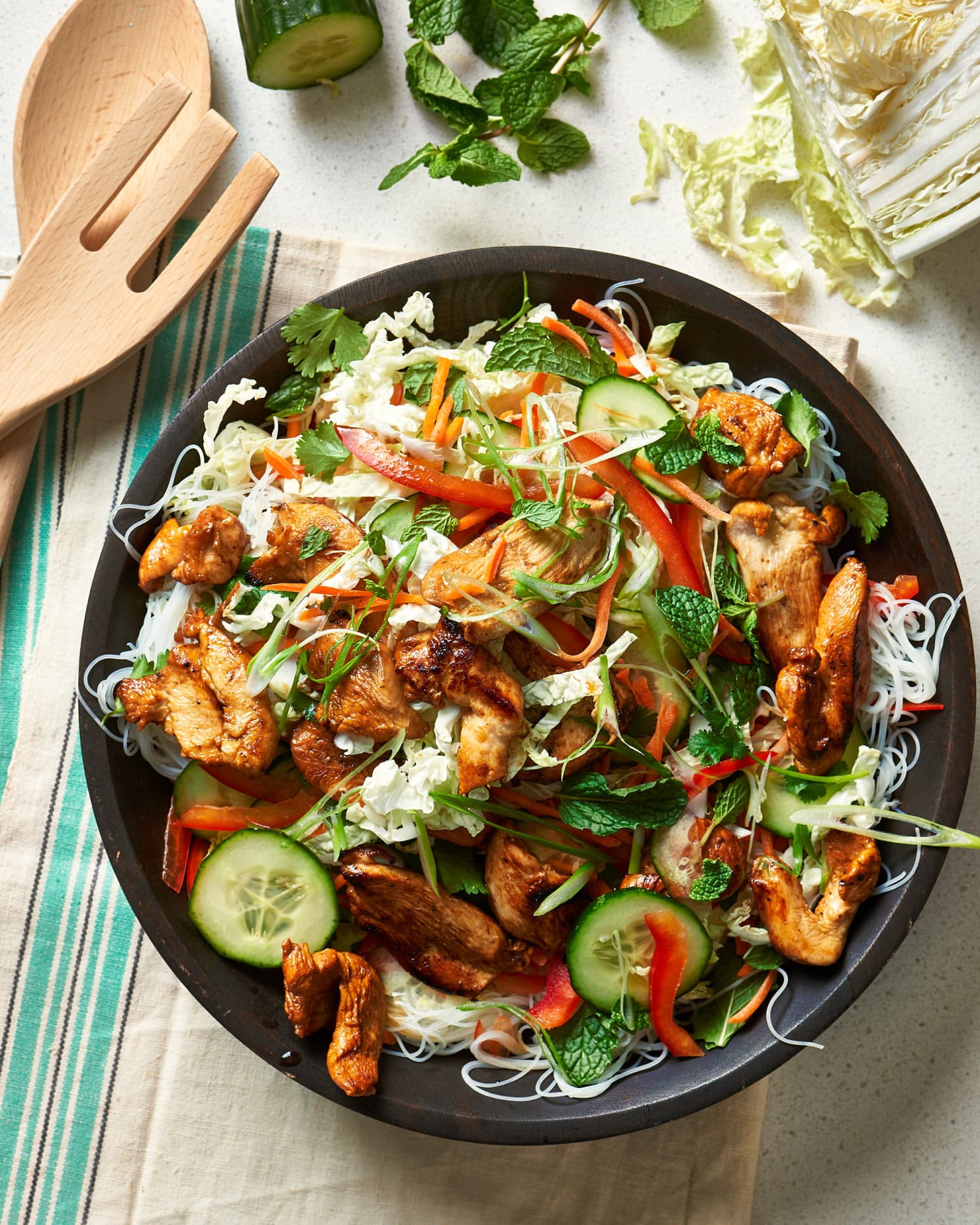 Vietnamese Chicken Salad
 Vietnamese Chicken Salad Bowl Recipe