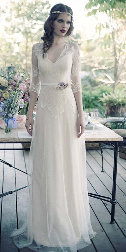 Vintage Inspired Wedding Dress
 20 Vintage Wedding Dresses with Amazing Details Page 2