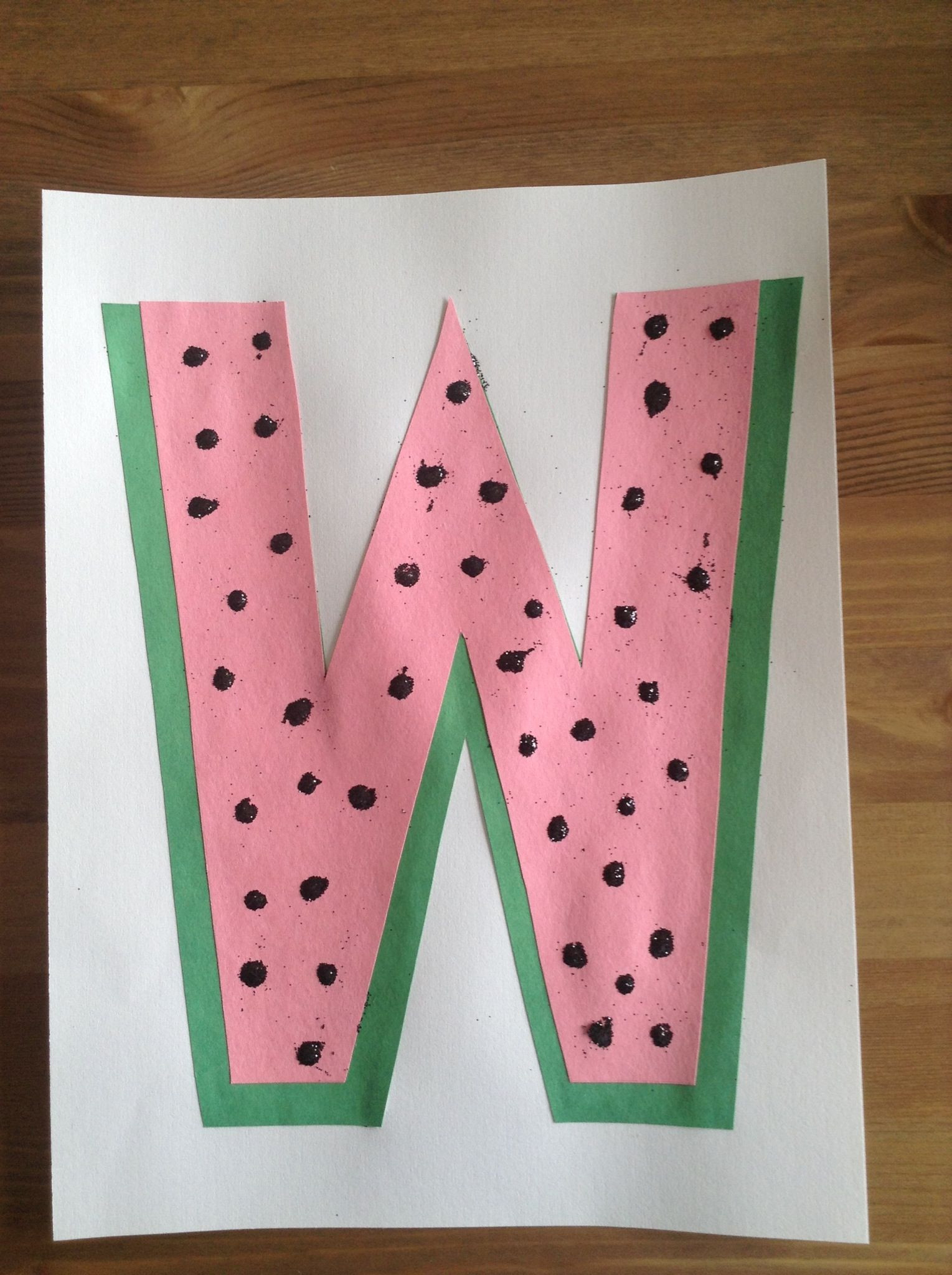 W Crafts For Preschool
 W is for Watermelon Craft Preschool Craft Letter of