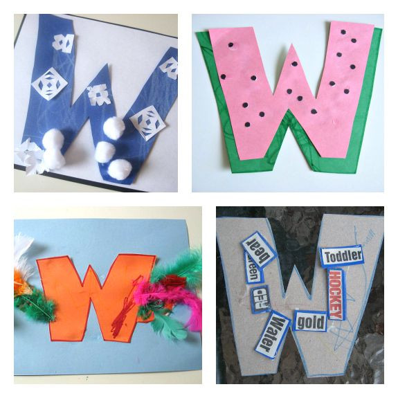 W Crafts For Preschool
 Letter The Week W Crafts and Activities