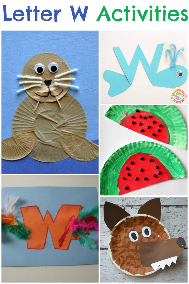 W Crafts For Preschool
 13 Letter W Activities