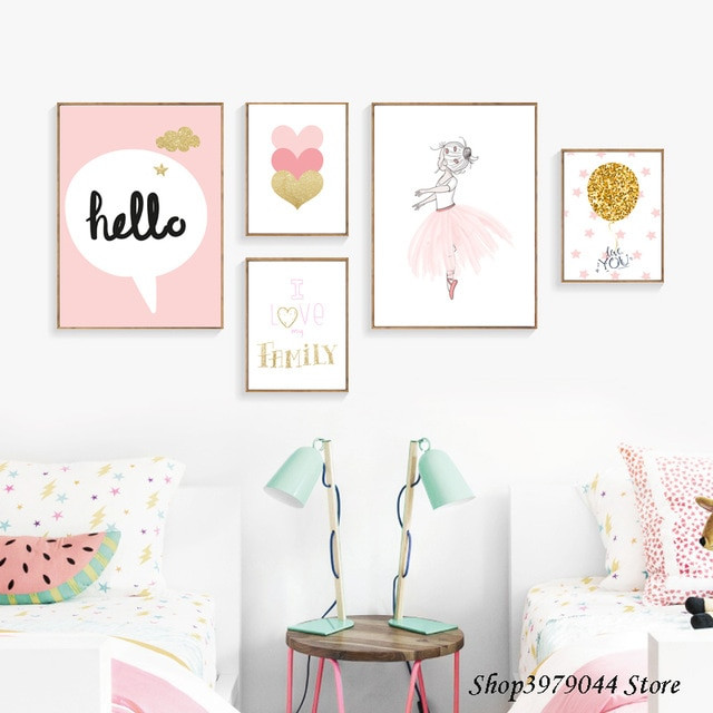 Wall Decoration For Baby Girl Room
 Baby Girl Room Decor Wall Art Paintings Posters And Prints