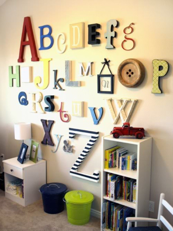Wall Decoration Kids Room
 16 Original Wall Decor Ideas For Kids’ Rooms