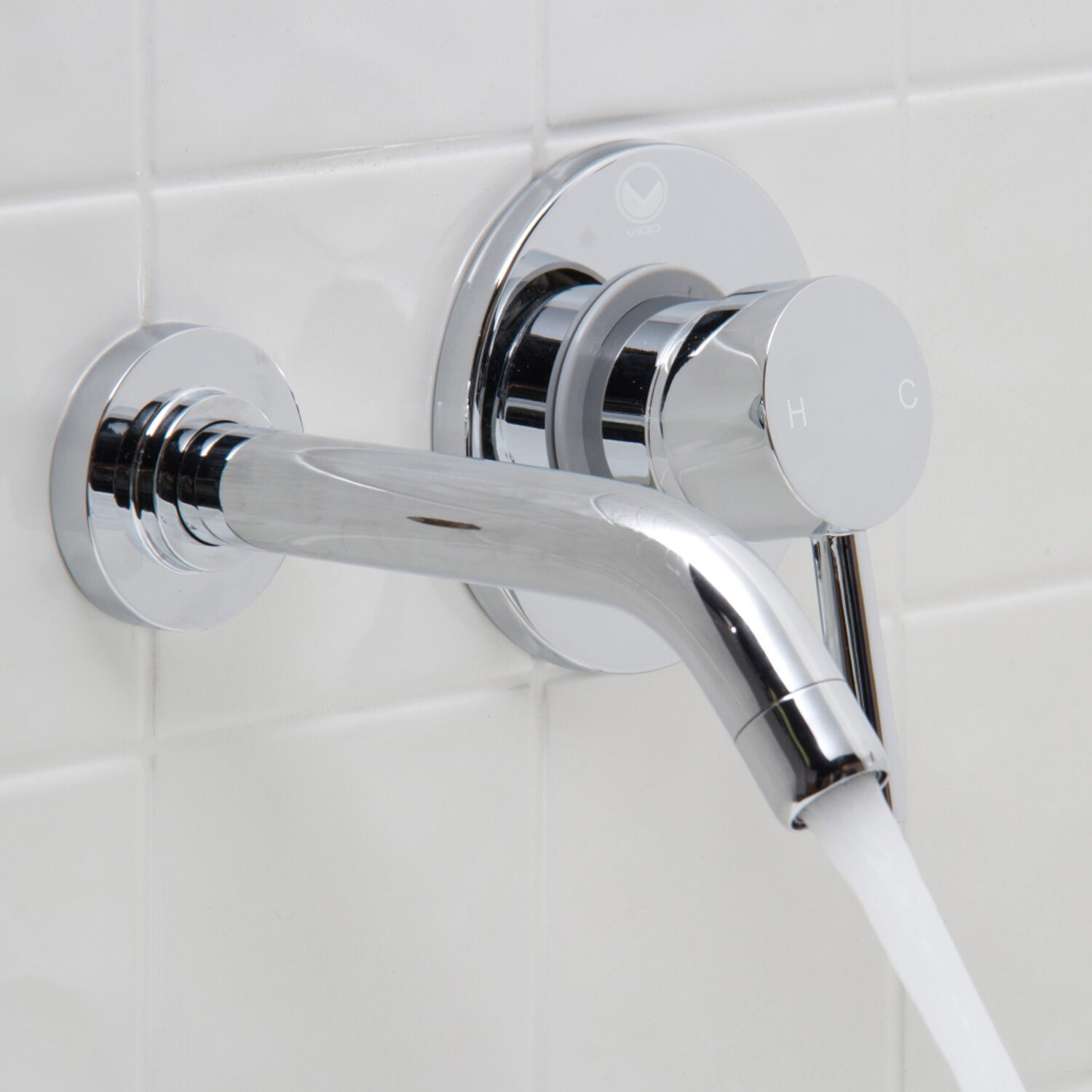 Wall Faucet Bathroom
 Vigo Olus Wall Mount Bathroom Faucet & Reviews