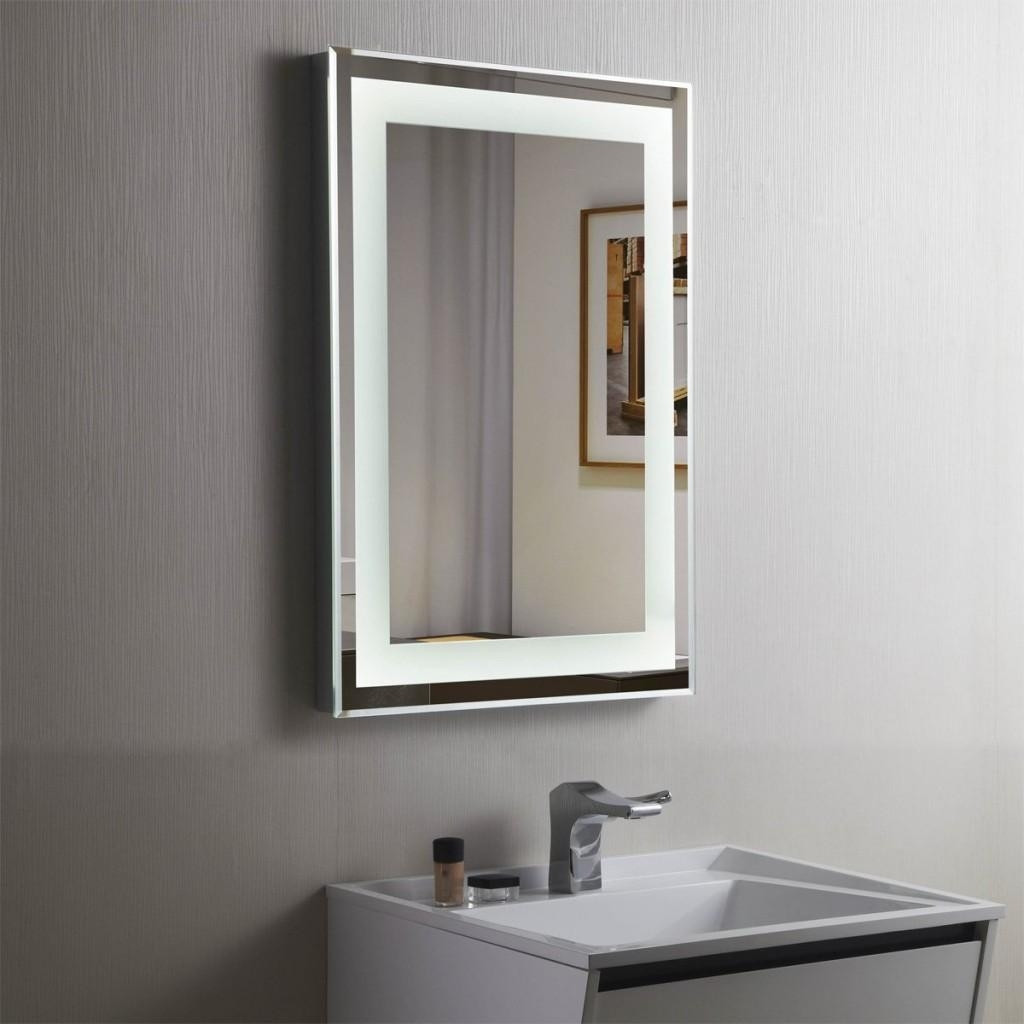 Wall Mirror For Bathroom
 20 Lighted Vanity Mirrors for Bathroom