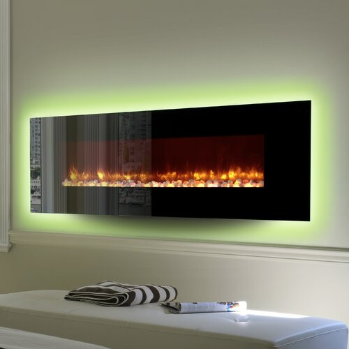 Wall Mounted Fireplace Electric
 LED Wall Mount Electric Fireplace