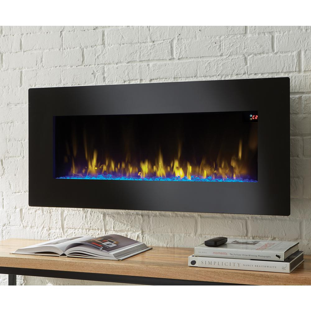 Wall Mounted Fireplace Electric
 42 in Infrared Wall Mount Electric Fireplace Modern