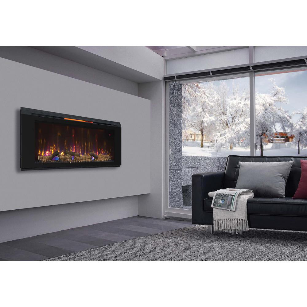 Wall Mounted Fireplace Electric
 Classic Flame Electric Fireplace Fire Place Heater Remote