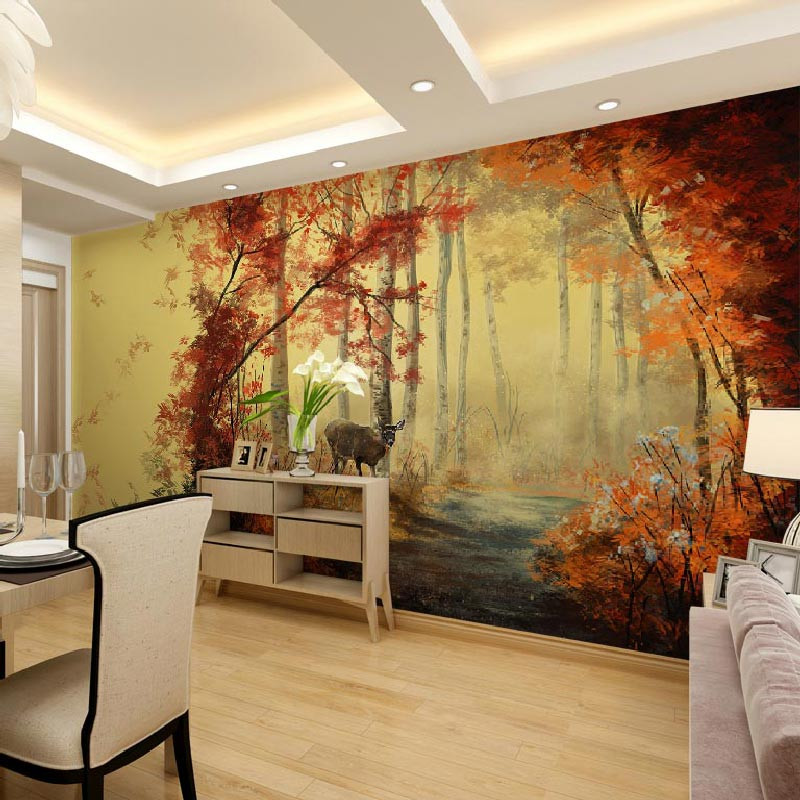 Wall Mural For Living Room
 Home Decor Living Room Bedroom Wall Papers 3d Nature