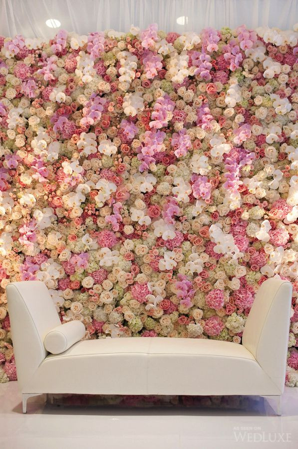 Wall Of Flowers Wedding
 Diversión para los invitados de tu boda Diferente