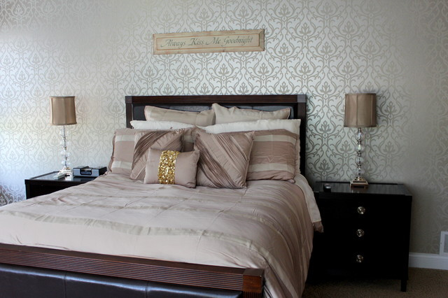 Wall Paper Design For Bedroom
 Master Bedroom Wallpaper