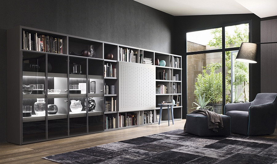 Wall Unit Living Room
 Contemporary Living Room Wall Units And Libraries Ideas