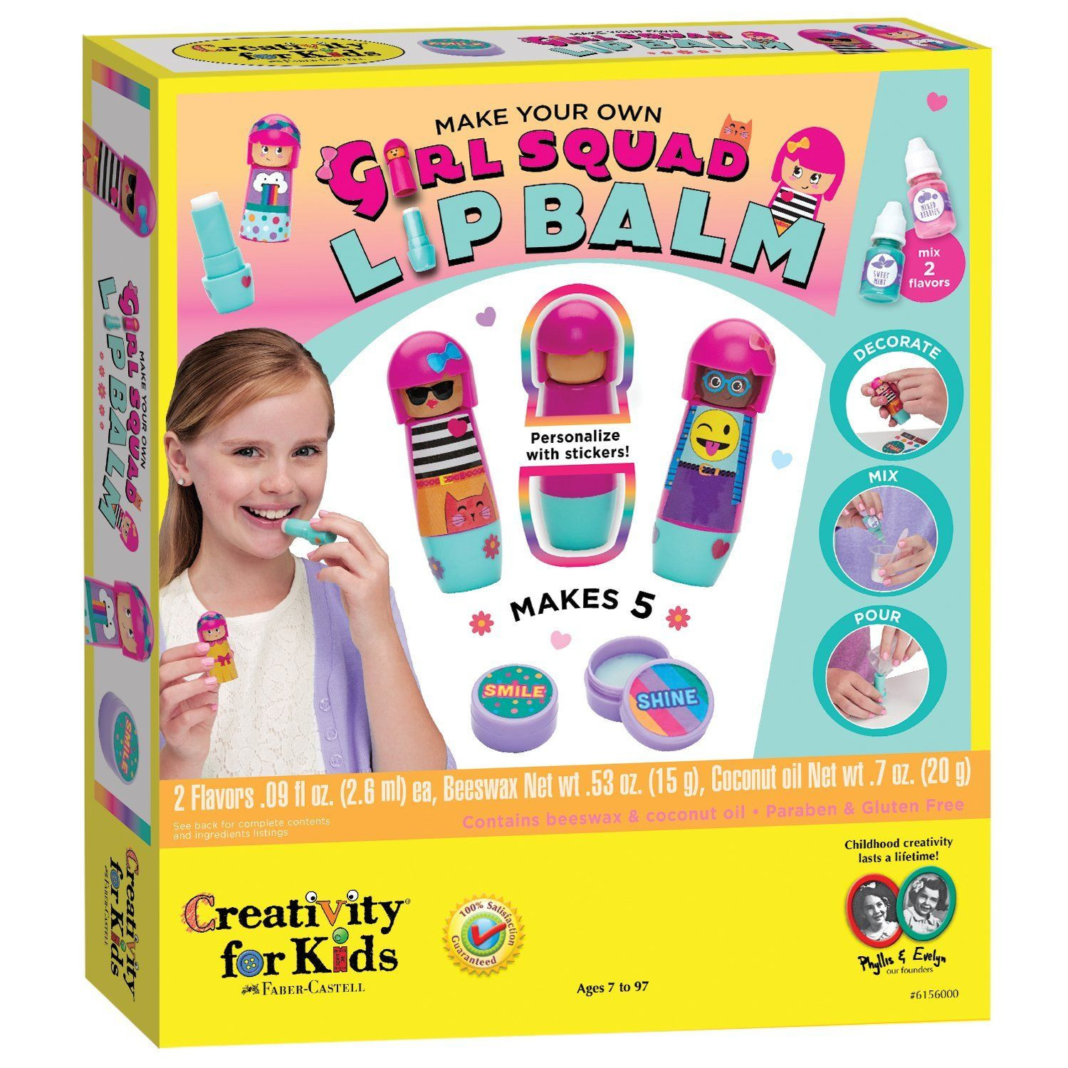 Walmart Kids Crafts
 Girl Squad Lip Balm Craft Kit by Creativity for Kids