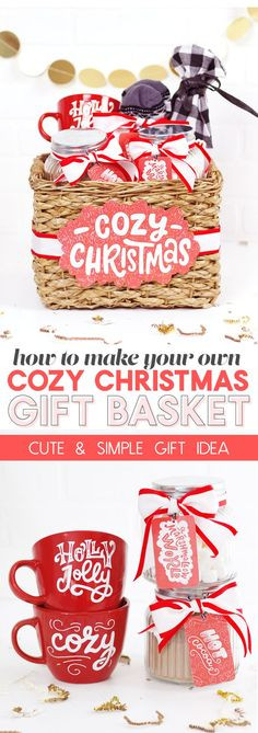 Warm And Cozy Gift Basket Ideas
 Warm and Cozy Gift Basket Ideas and Free Printable Holiday