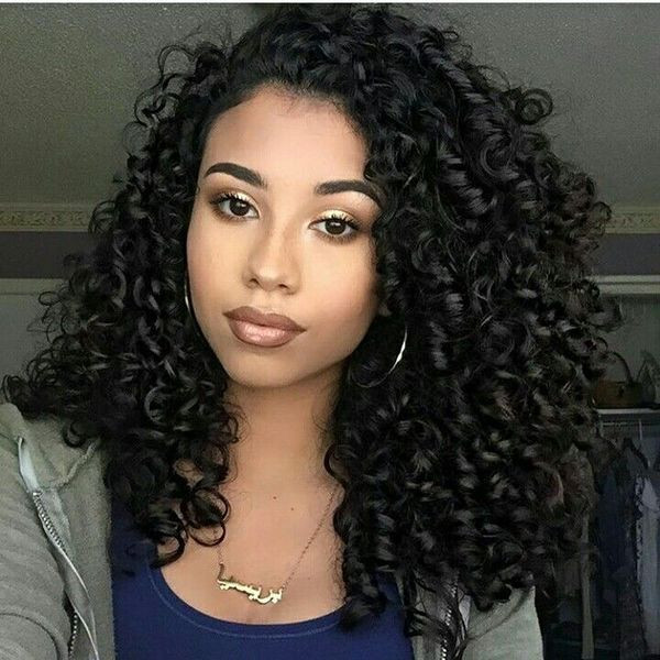 Wavy Hairstyles For Black Women
 Girls with curls did you feel the need to straighten