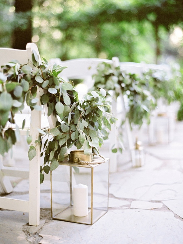 Wedding Aisle Decoration Ideas
 2017 Wedding Trends Top 30 Greenery Wedding Decoration