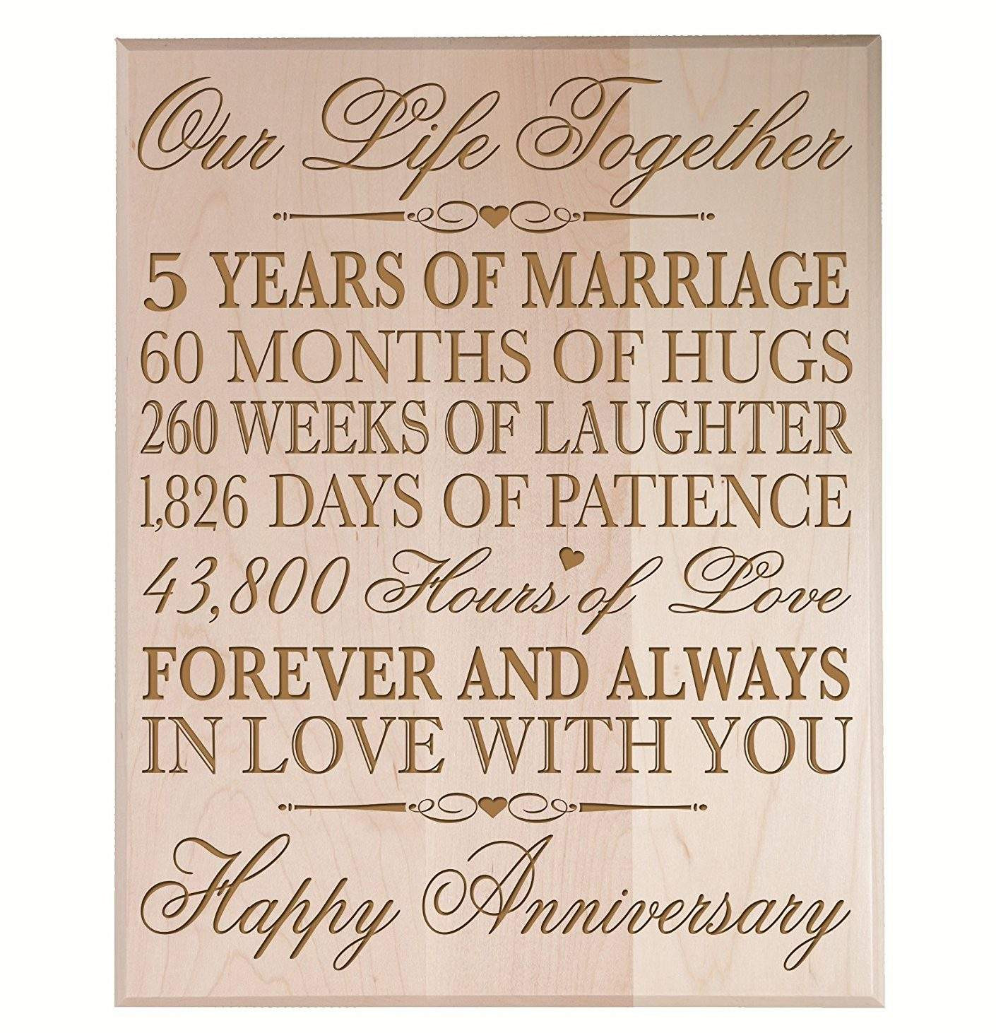 Wedding Anniversary Yearly Gifts
 Top 20 Best 5th Wedding Anniversary Gifts