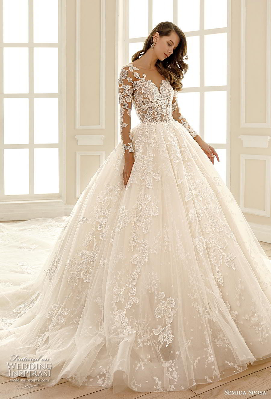 Wedding Ball Gowns 2020
 Semida Sposa 2020 Wedding Dresses — “Amazon” Bridal