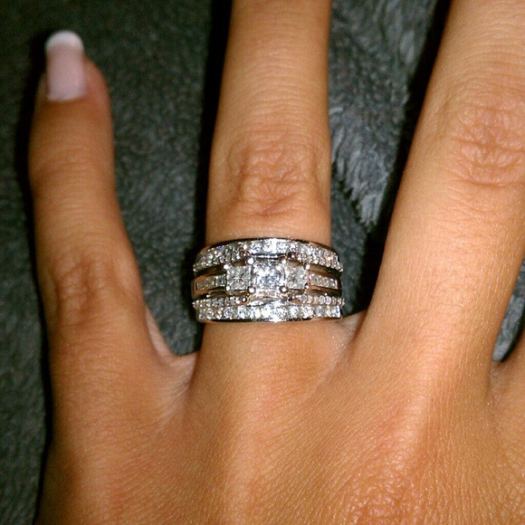Wedding Band Enhancers
 off Kay Jewelers Jewelry 14k WG Diamond Engagement