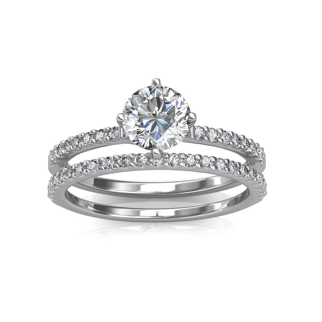 Wedding Band Prices
 Engagement Ring & Wedding Band Solitaire Diamond Rings