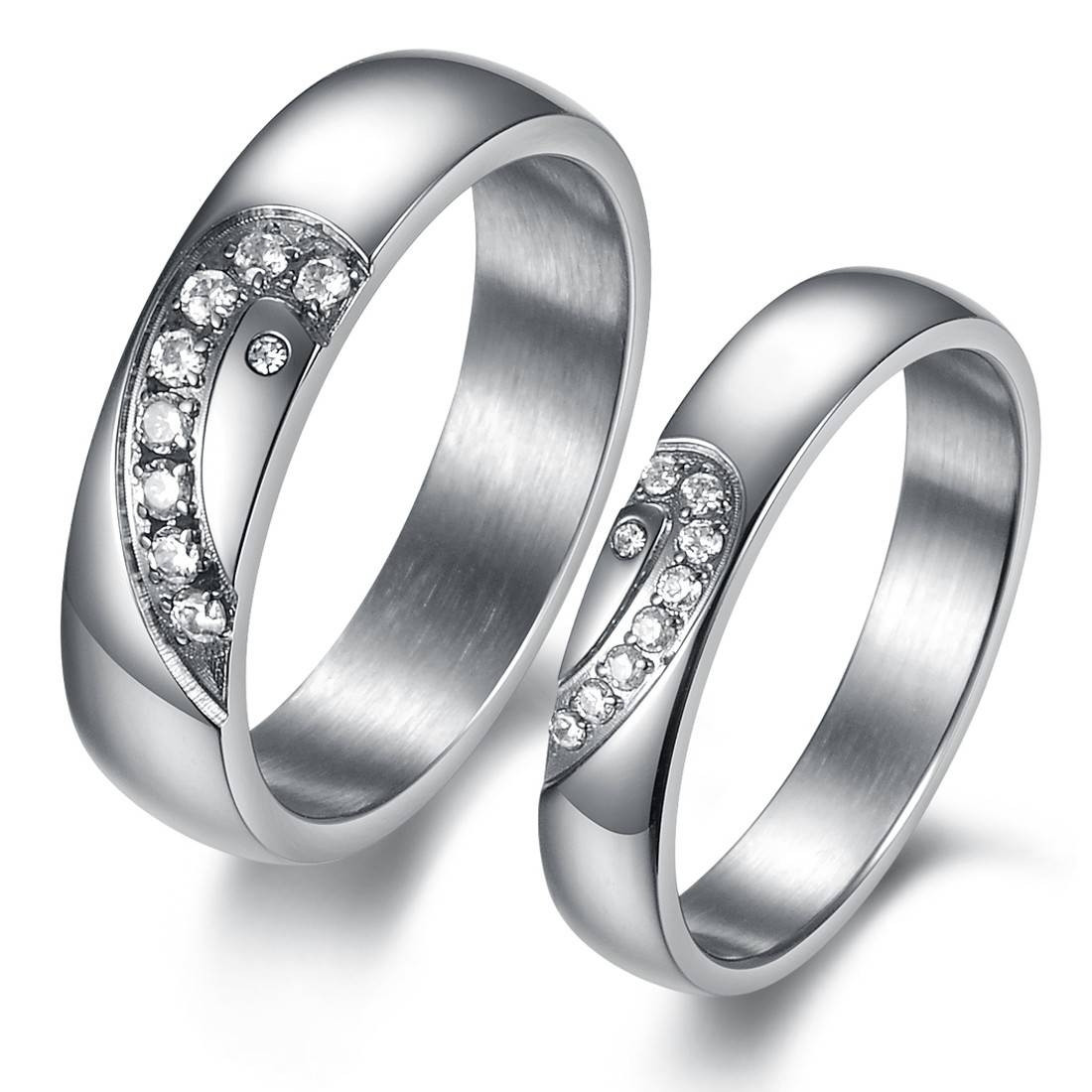 Wedding Bands Sets His And Her Matching
 15 Inspirations of Matching Wedding Bands Sets For His And Her
