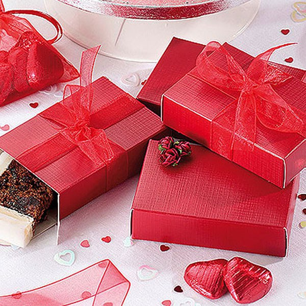 Wedding Cake Box
 Luxury Textured Wedding Cake Boxes Pack Confetti