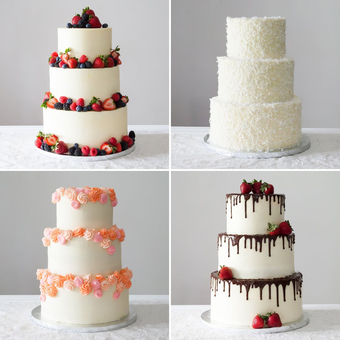 Wedding Cake DIY
 4 Easy Ways to DIY a Wedding Cake