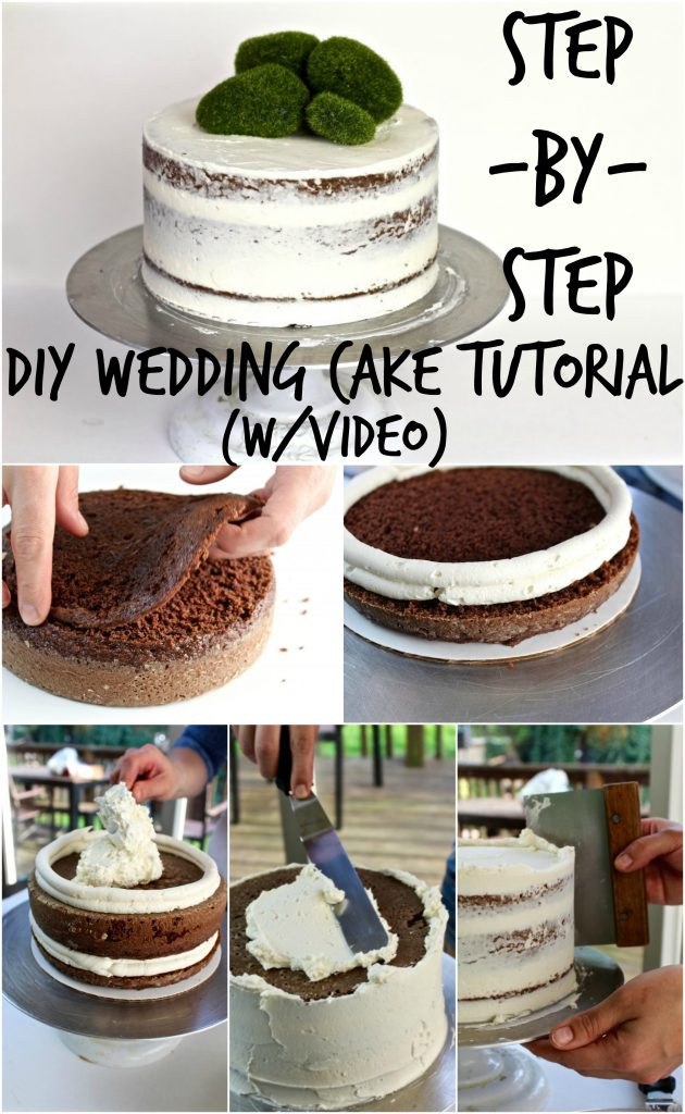 Wedding Cake DIY
 DIY Wedding Cake Tutorial Sweet Somethings