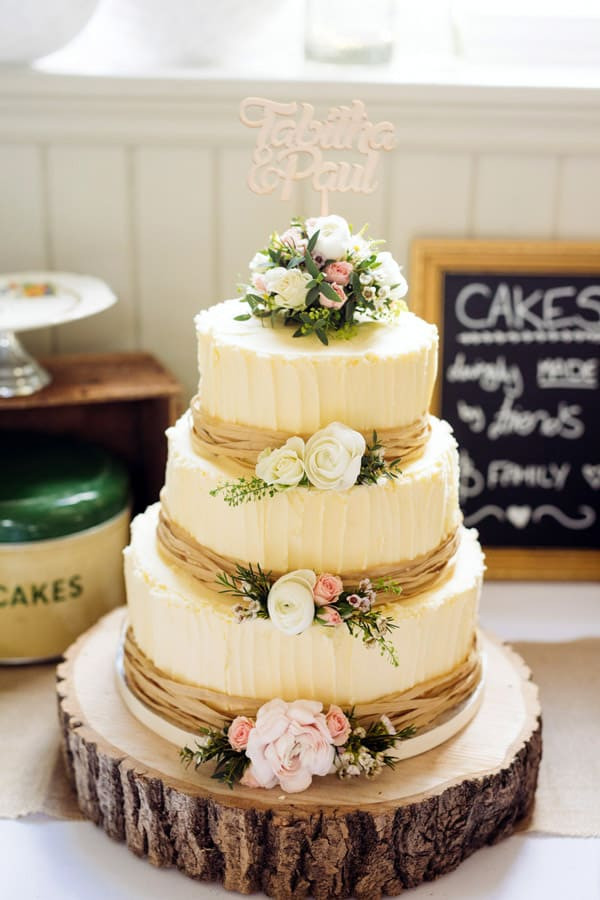 Wedding Cake Idea
 17 Wedding Cake Decorating Ideas Perfect for Rustic