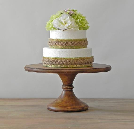 Wedding Cake Pedestal
 18 Wedding Cake Stand Cupcake Pedestal Stand Rustic