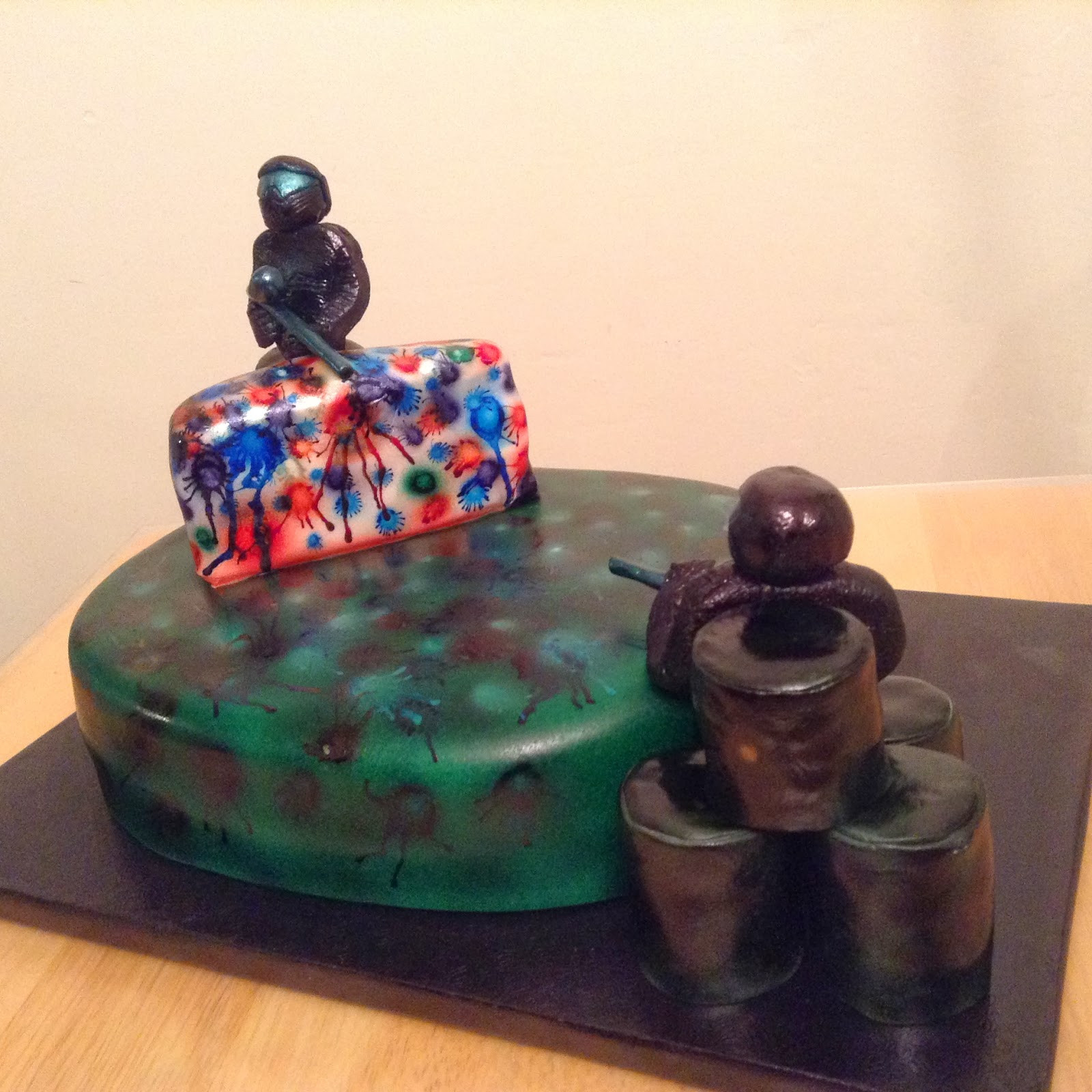 Wedding Cakes Utah County
 THE MIGHTY BAKER Paintball Themed Birthday Cake