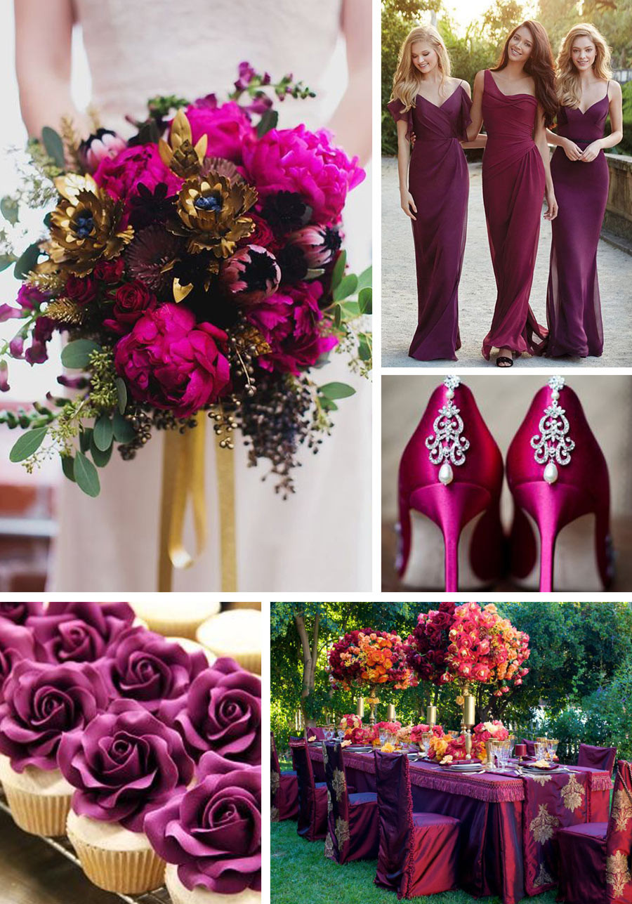 Wedding Color
 Jewel Toned Wedding Colors